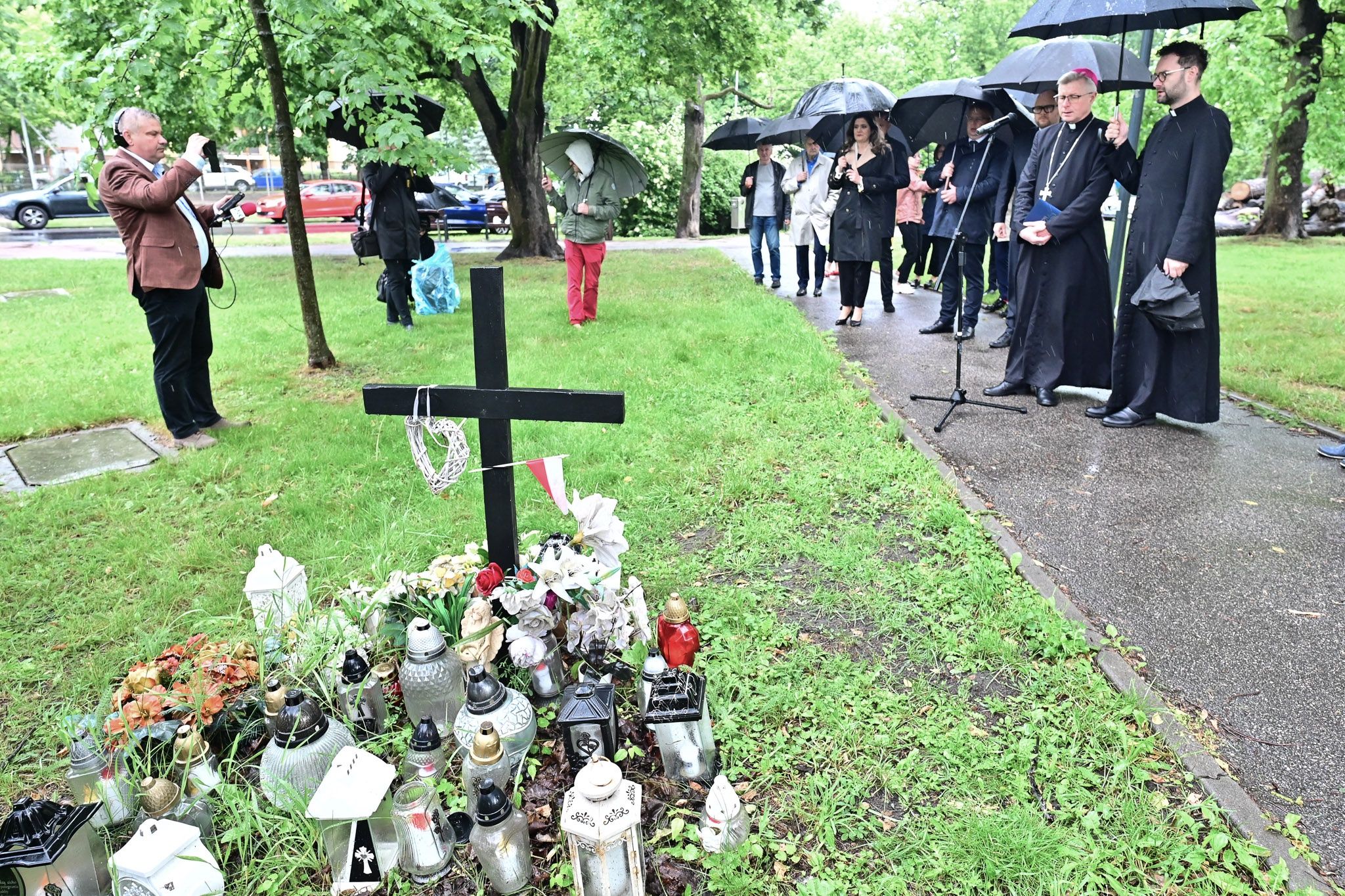 Toruń pamiętał o Klaudii. Modlitwa i w Parku Glazja. 