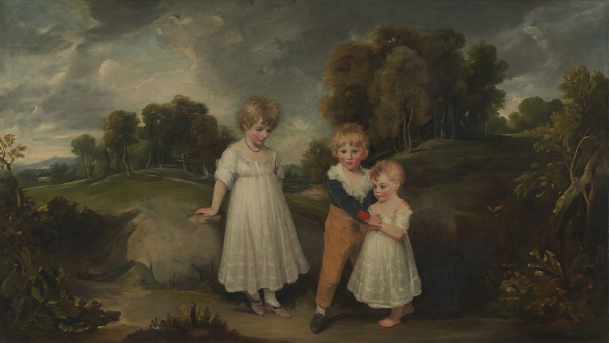 „The Sackville Children”, portret dzieci rodziny Sackville, CC0