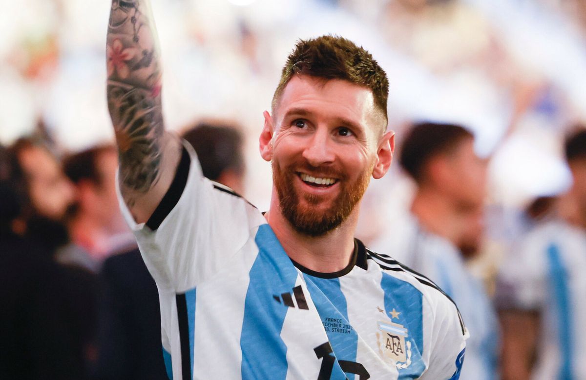 Leo Messi po raz pierwszy wygrał tytuł Mistrza Świata w piłce nożnej