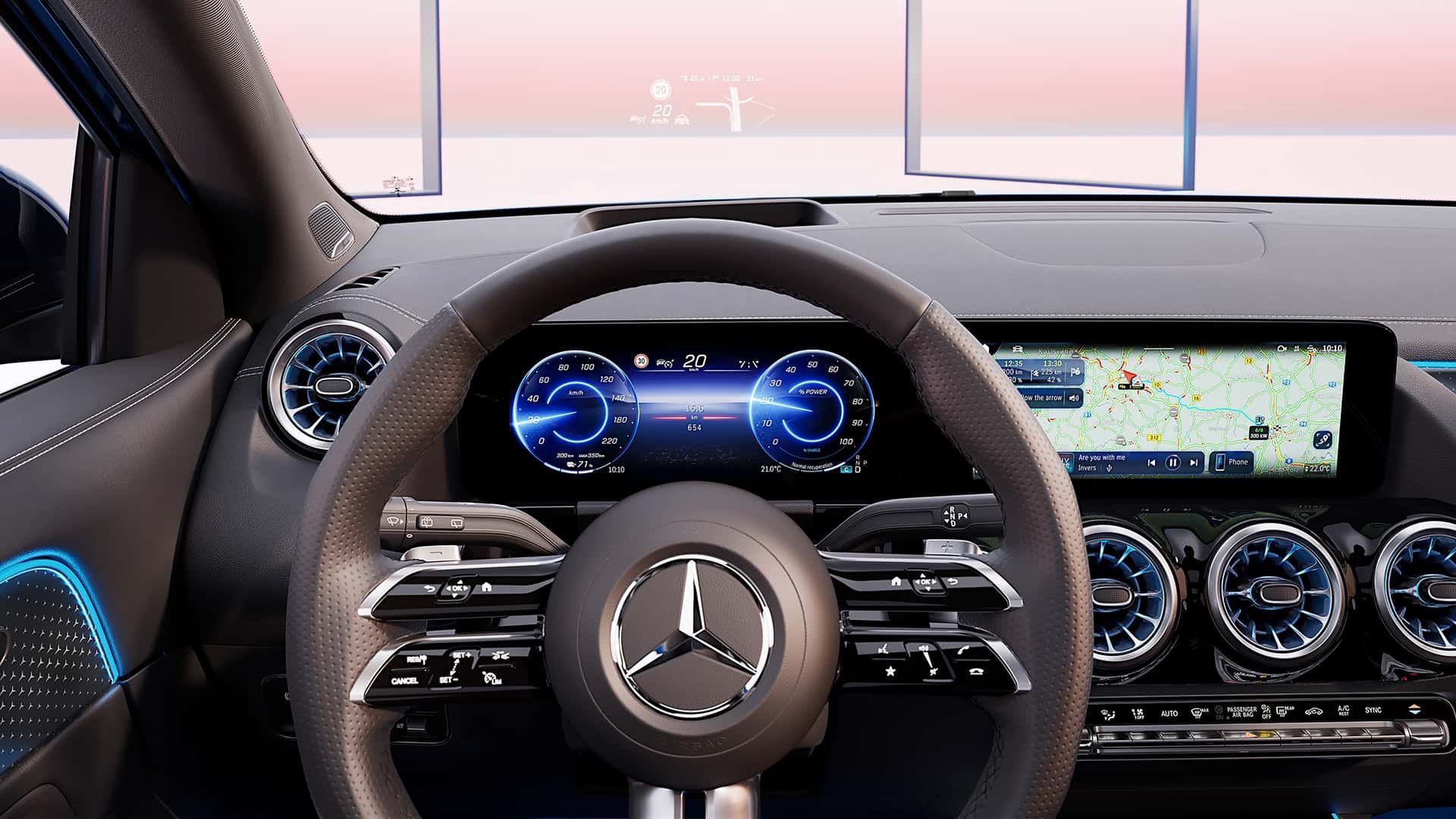 Odświeżone elektryki Mercedesa