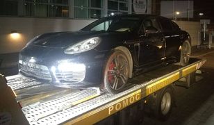 Skradziono porsche. Auto znaleziono na parkingu podziemnym