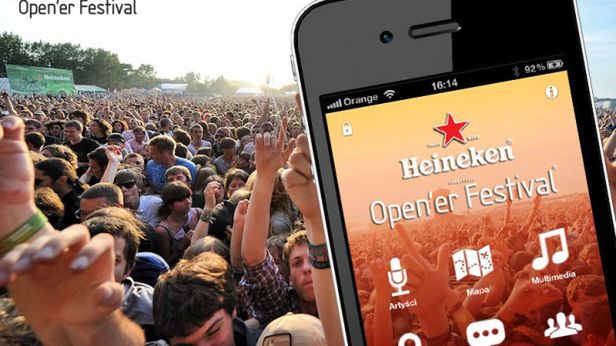 Open’er 2011 na iPhone’a 1