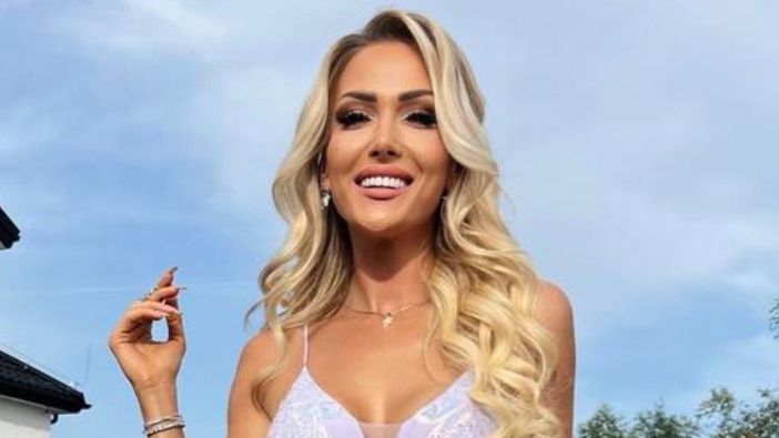 Tak Eliza Trybała wystroiła się na wesele znajomych