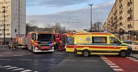 Dramat na torowisku. Tramwaj potrącił mężczyznę