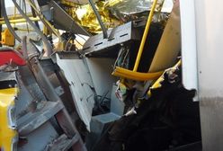 Straż miejska pokazuje zdjęcia ze zderzenia tramwajów. "Cud, że nikt nie zginął"