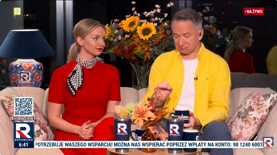 Dyskusja o Kaczorowskiej i Rogacewiczu w TV Republika