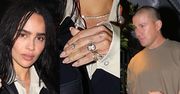 Zoe Kravitz i Channing Tatum udali się na randkę. Aktorka wyeksponowała wart DWA MILIONY ZŁOTYCH pierścionek zaręczynowy (ZDJĘCIA)