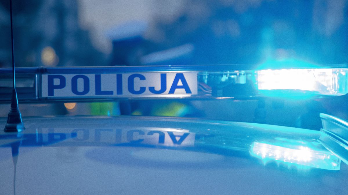 Policja radiowóz kogut policyjny