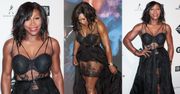 Umięśniona Serena Williams w sukni wieczorowej! (ZDJĘCIA)