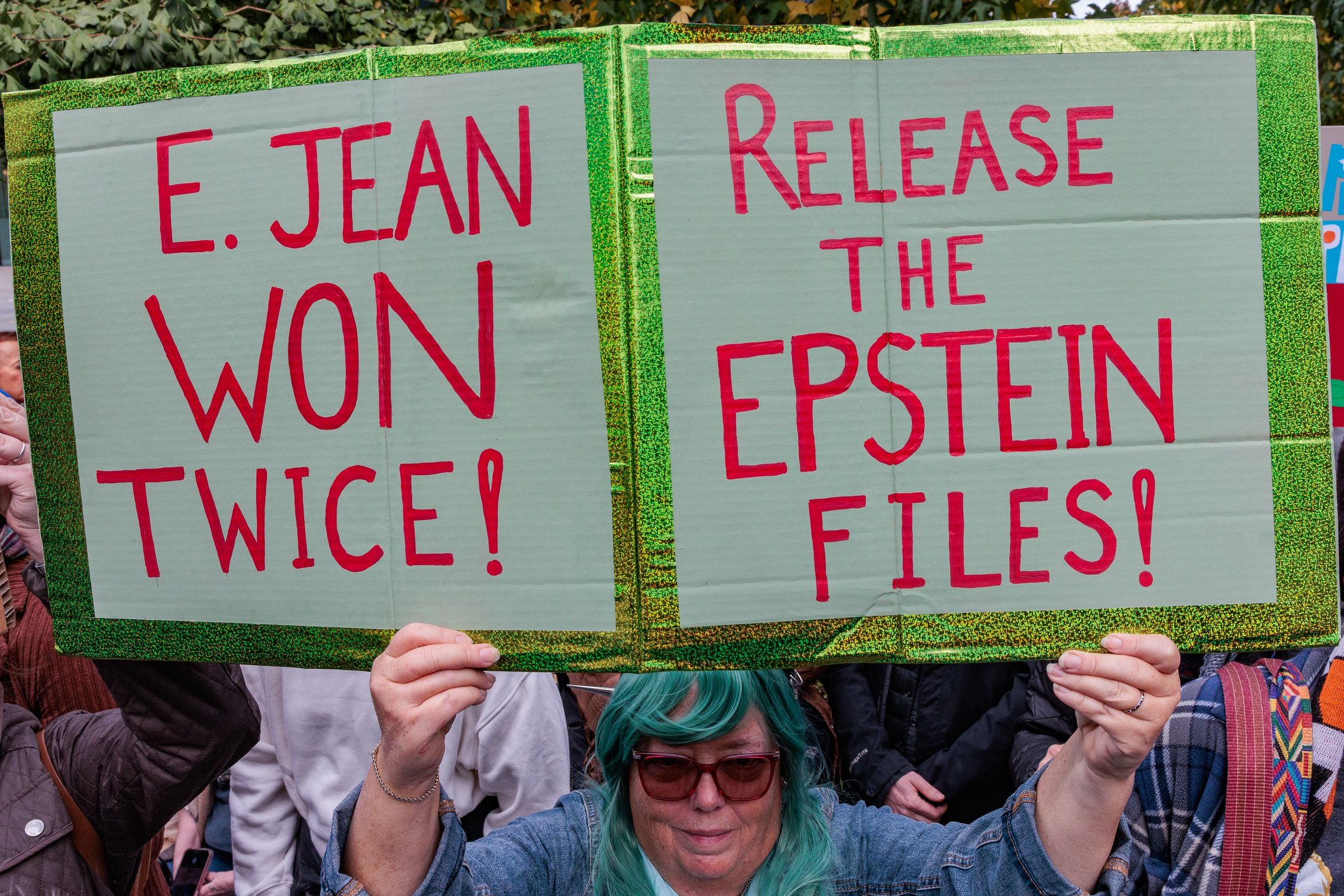 Protesty w sprawie akt Epsteina