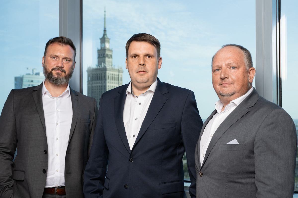 Od lewej: Łukasz Maliczenko, Tomasz Kędzierski, Sławomir Bekier