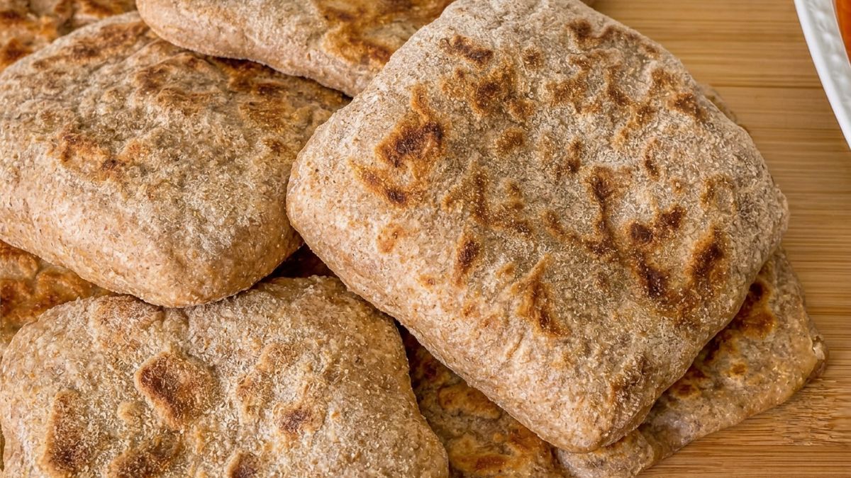 Sodówki mogileńskie to placki z sody  i mąki razowej