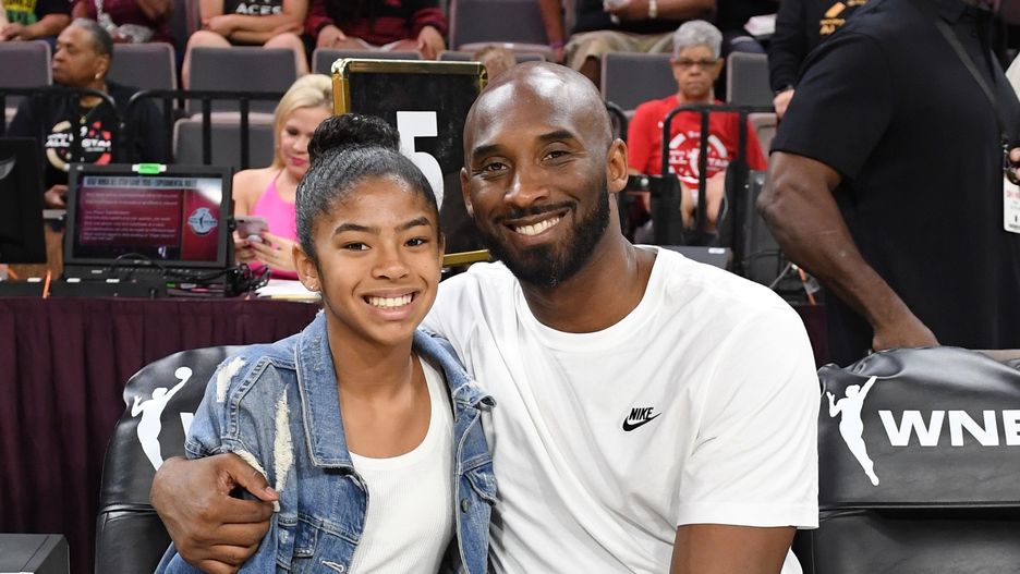  Kobe Bryant i jego córka Gianna.