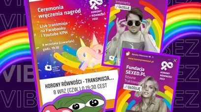 Wspierają LGBT+. Znamy zwycięzców "Koron Równości"! "Nie chcę być tolerowany"