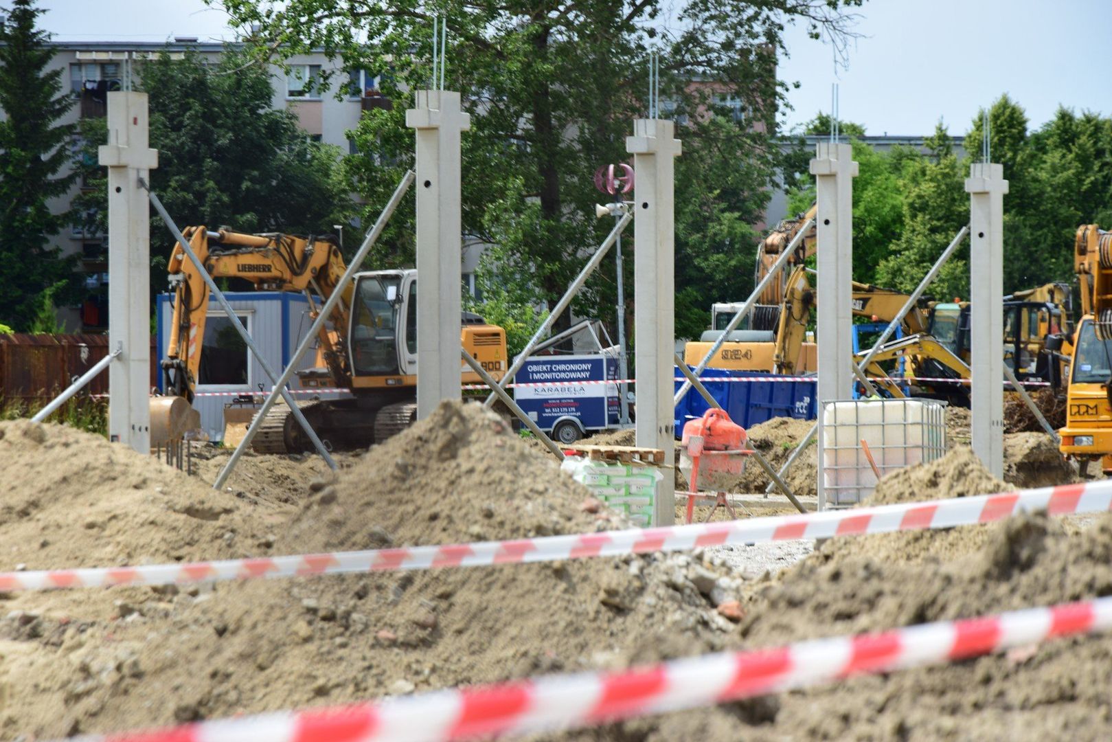 Budowa centrum zakupowego Rock Park Tarnobrzeg