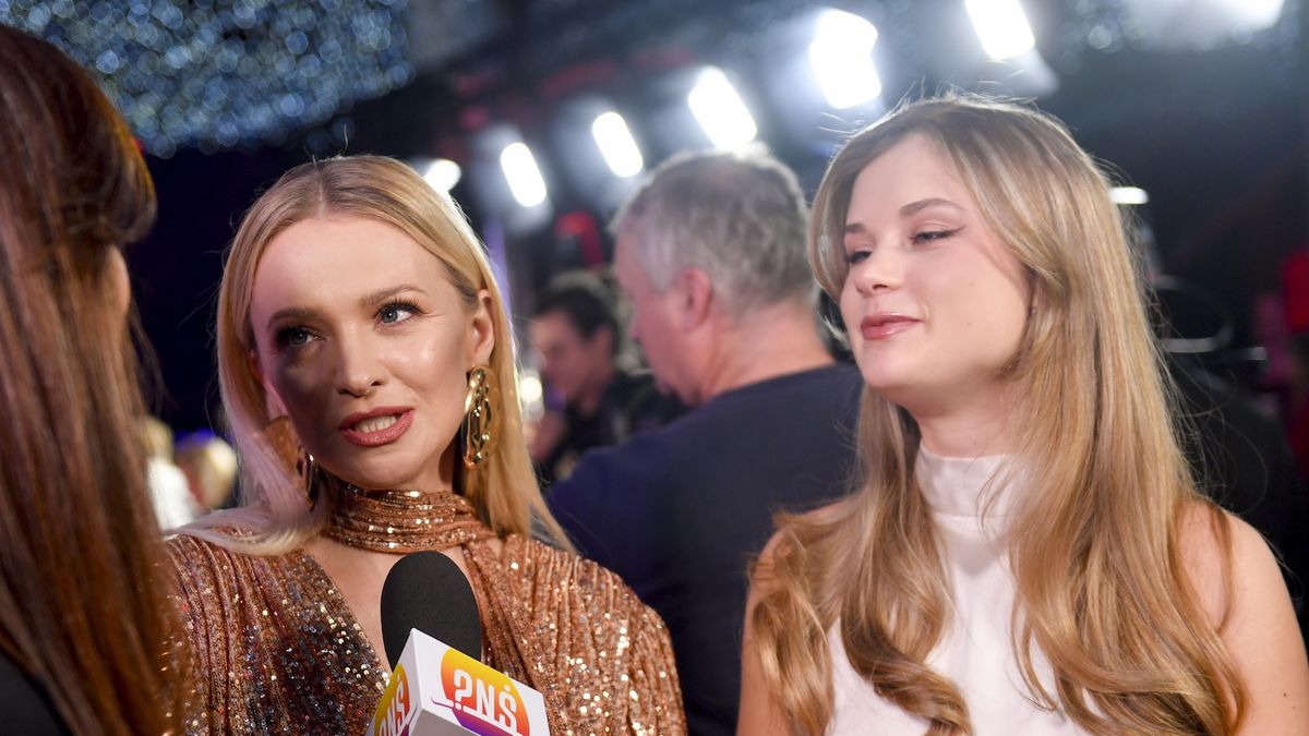  Barbara Kurdej-Szatan z siostrzenicą Weroniką Manią