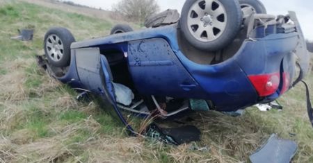 Młodość i brawura w Drogoszach. Smutny finał jazdy golfem