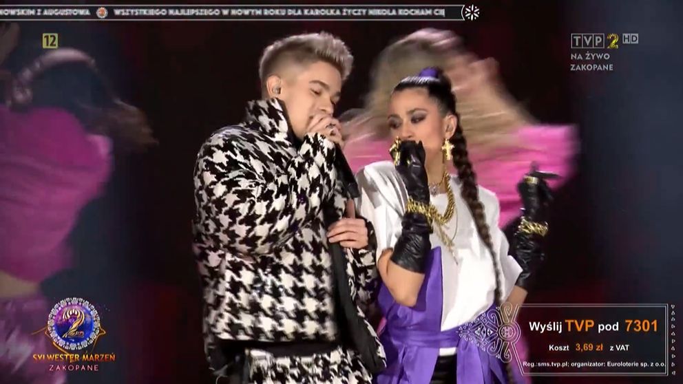 Wpadka Mai Hyży w Zakopanem. Podczas występu z Kubą Szmajkowskim pokonał ją playback