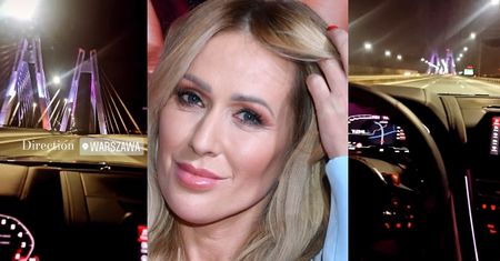 "Królowa życia" Sylwia Peretti NAGRYWA, jak PĘDZI PRZEZ MOST 124 km/h. Odpowiedzialnie?