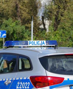 Dostawczak dachował na autostradzie A1 na Śląsku