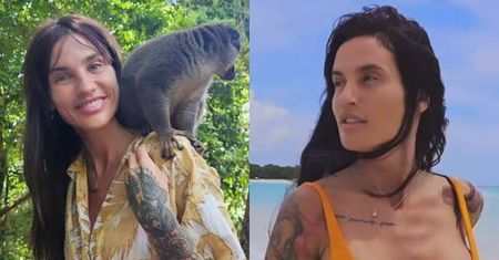Karolina Gilon w bikini sunie po madagaskarskiej plaży niczym Pamela Anderson w "Słonecznym patrolu". Zachwycająca? (WIDEO)