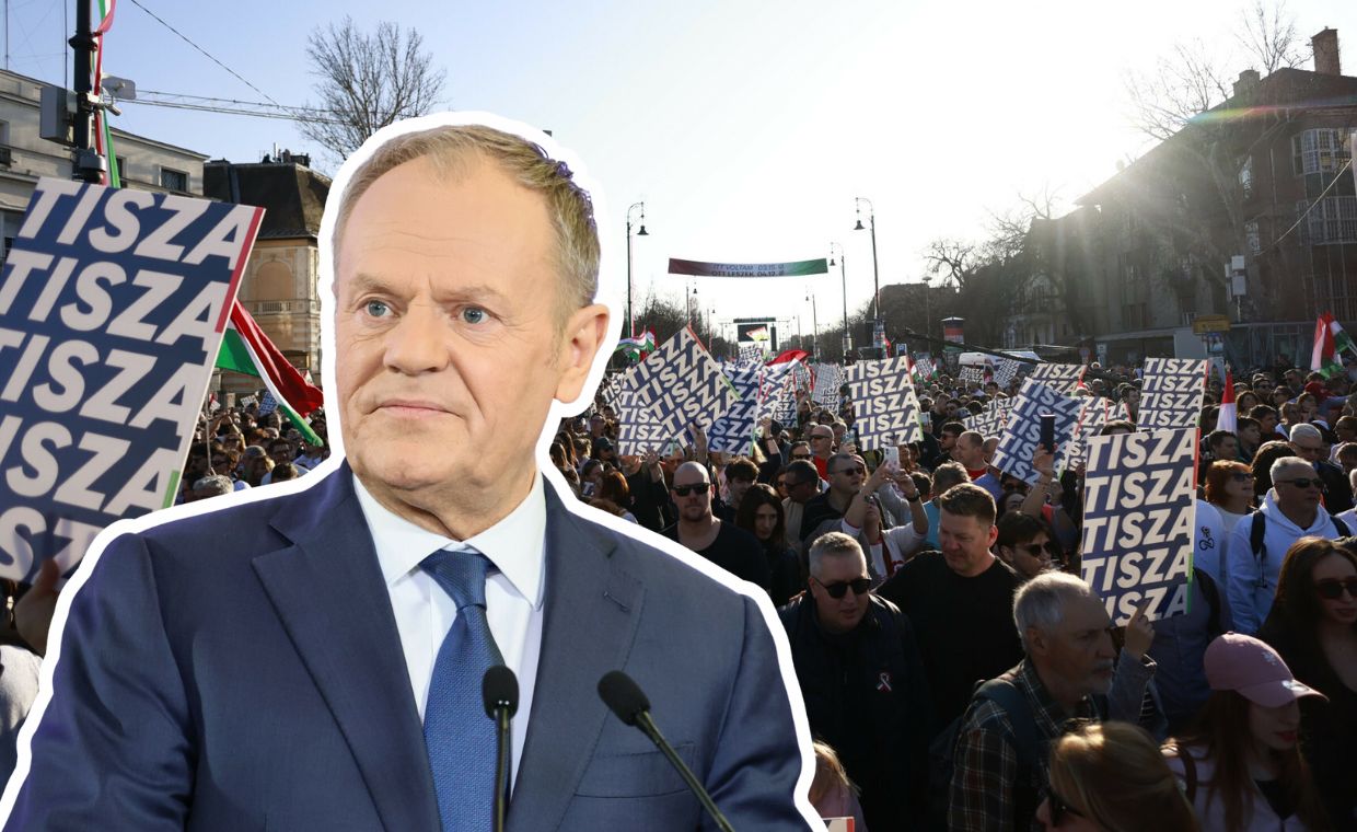 Marsz w Budapeszcie. Tusk napisał po węgiersku