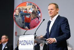 Incydent na wiecu Donalda Tuska. Sprawę zgłoszono policji