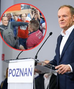 Incydent na wiecu Donalda Tuska. Sprawę zgłoszono policji