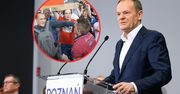 Incydent na wiecu Donalda Tuska. Sprawę zgłoszono policji