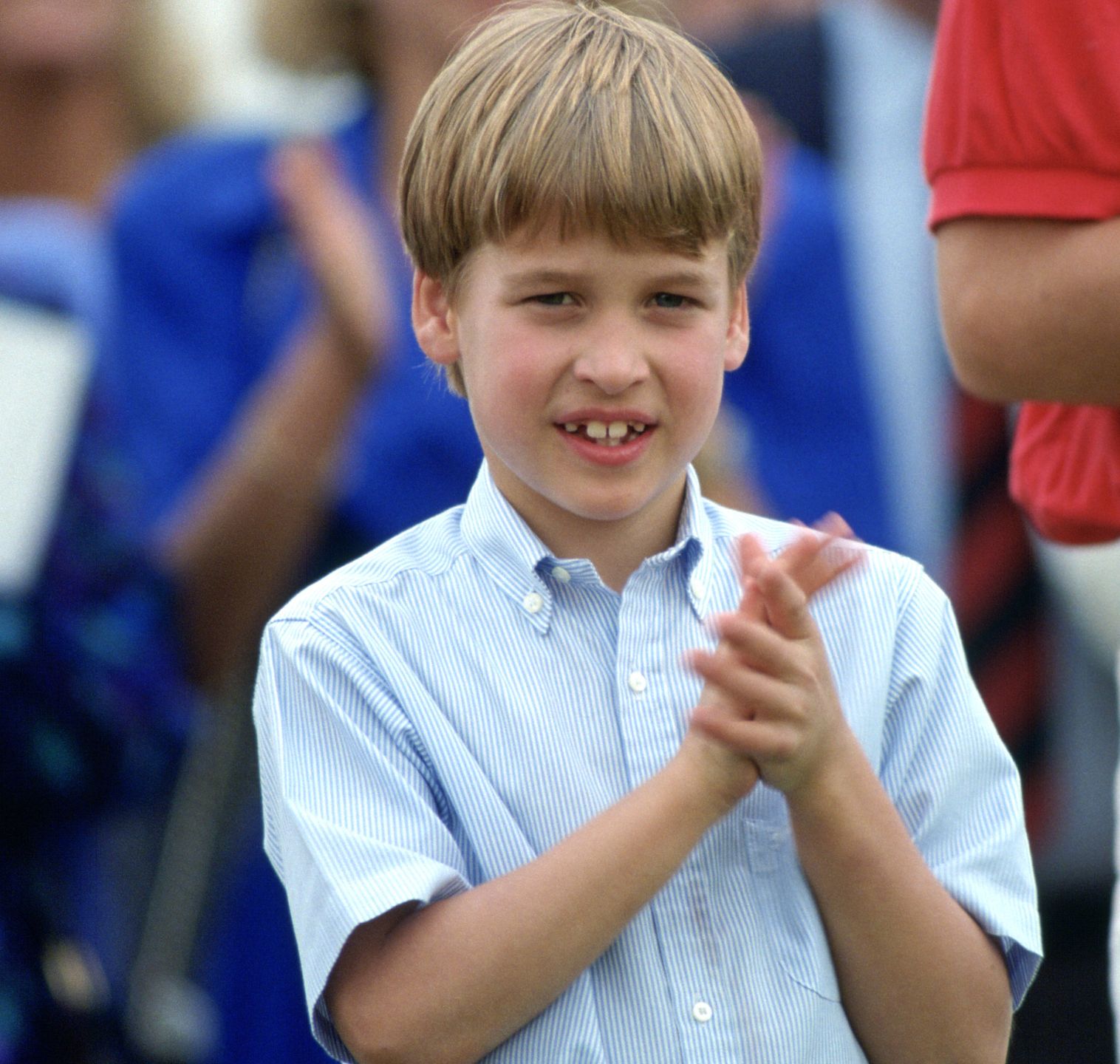 Książę William w wieku 8 lat(Tim Graham Photo Library via Get)