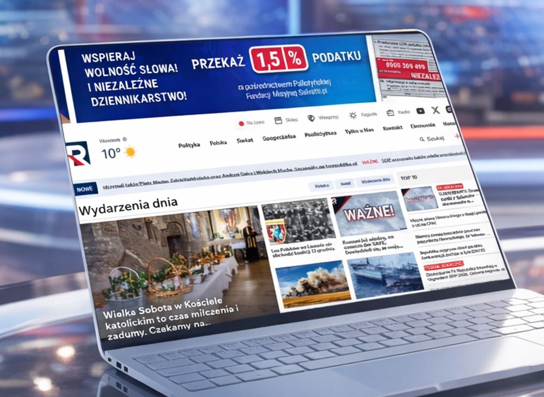 Republika i wPolsce24 ze spadkami w internecie. Liderem portal TVN24