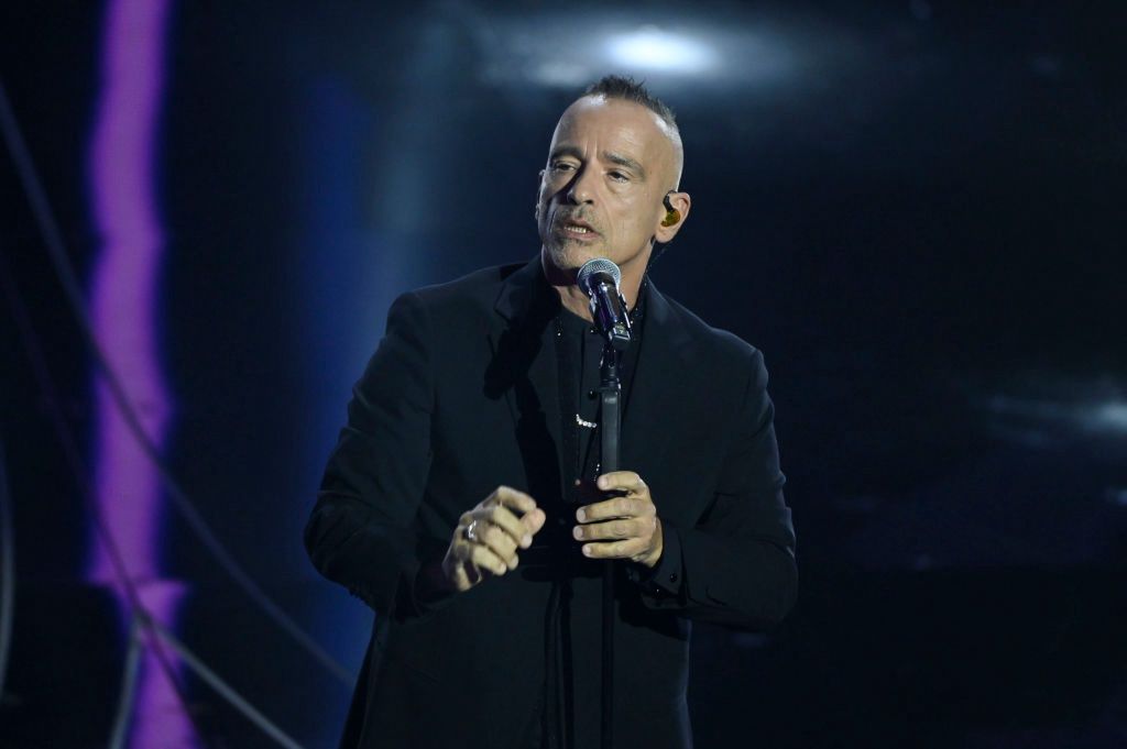 The evenings of Sanremo Music Festival 2024Italian singer Eros Ramazzotti at 74 Sanremo Music Festival. Third Evening. Sanremo (Italy), February 8th, 2024 (Photo by Pool Insabato Rovaris/Mondadori Portfolio via Getty Images)Mondadori Portfoliocolour image, 2020s, 21th century, festival, italian, man