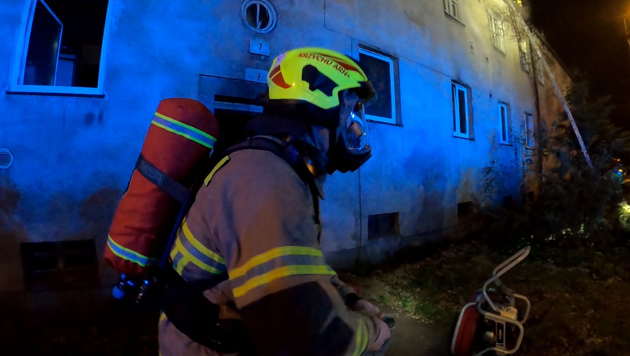 Tragiczny pożar w Poznaniu. Nie żyje 8-letnia dziewczynka