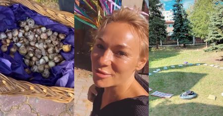 Synowie Soni Bohosiewicz chodzą do nietypowej szkoły. 1 września sadzili kwiaty i siedzieli we wspólnym kręgu na trawie (ZDJĘCIA)