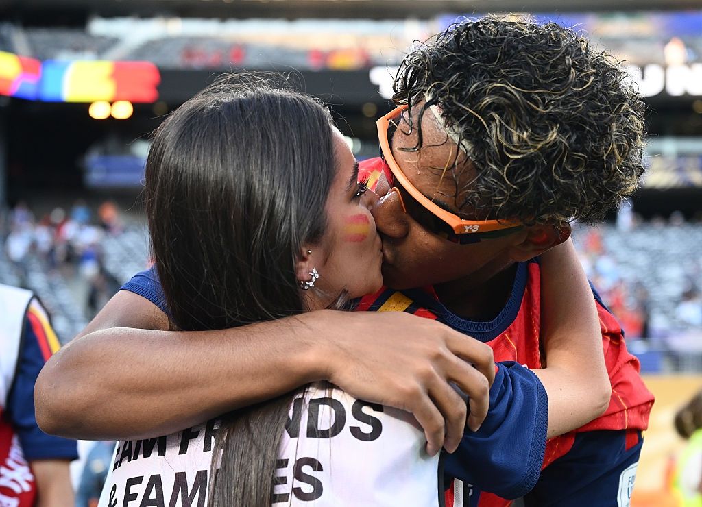 Lamine Yamal i Ines Garcia Santos