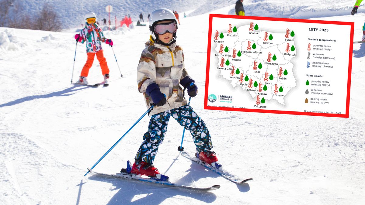 Prognoza długoterminowa na luty 2025.