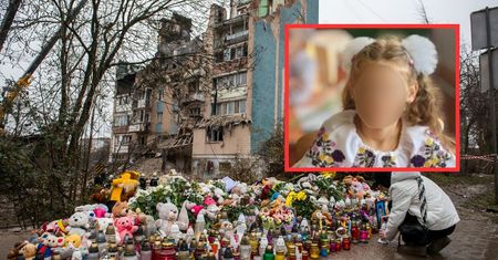 "Zginęła w objęciach mamy". Tarnopol żegna siedmioletnią Amelię
