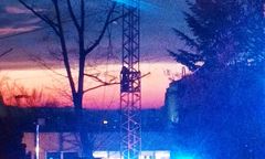 Dźwig runął na szkołę w Wieliczce. W środku były dzieci