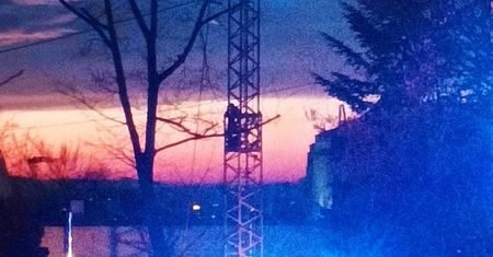 Dźwig runął na szkołę w Wieliczce. W środku były dzieci