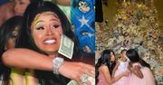Cardi B chwali się udekorowanym "na bogato" domem: "PIE*RZONE MARZENIA SIĘ SPEŁNIAJĄ!" (FOTO)