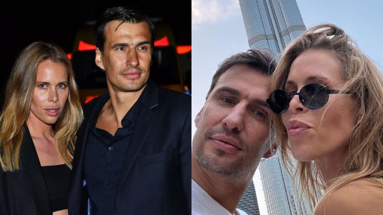 Jarosław Bieniuk i Zuzanna Pactwa spędzili miłe chwile w Dubaju