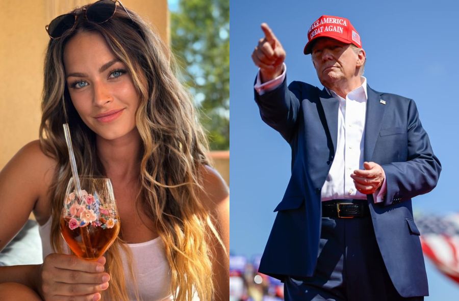 Ukradli tożsamość influencerki. Donald Trump wniebowzięty?