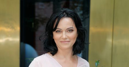 Izabela Małysz w eleganckiej stylizacji. "Pani prezesowa jak zawsze piękna"