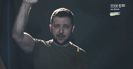 Wiktory 2021. Zaskoczenie już na początku gali TVP. Pierwszą statuetkę przyznano Wołodymyrowi Zełenskiemu