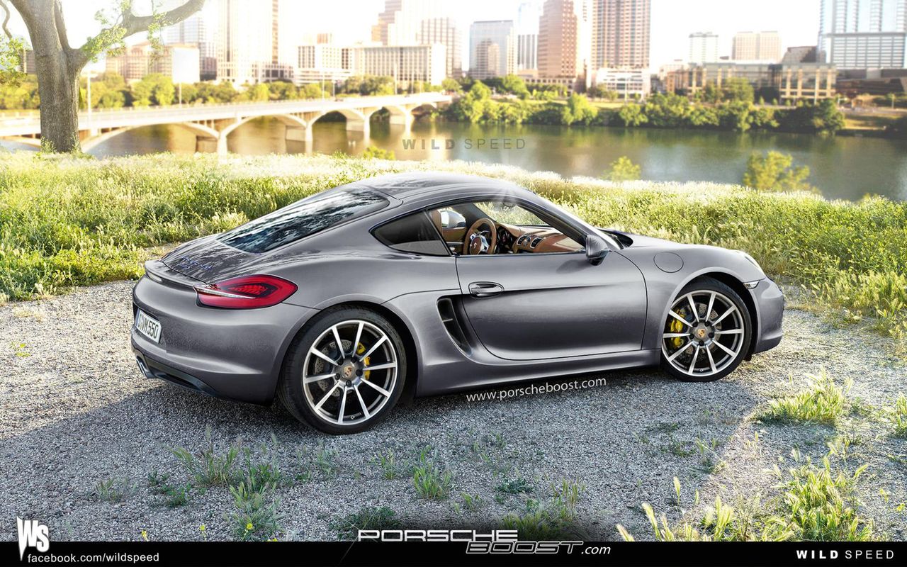 2013 Porsche Cayman zmierza do Los Angeles