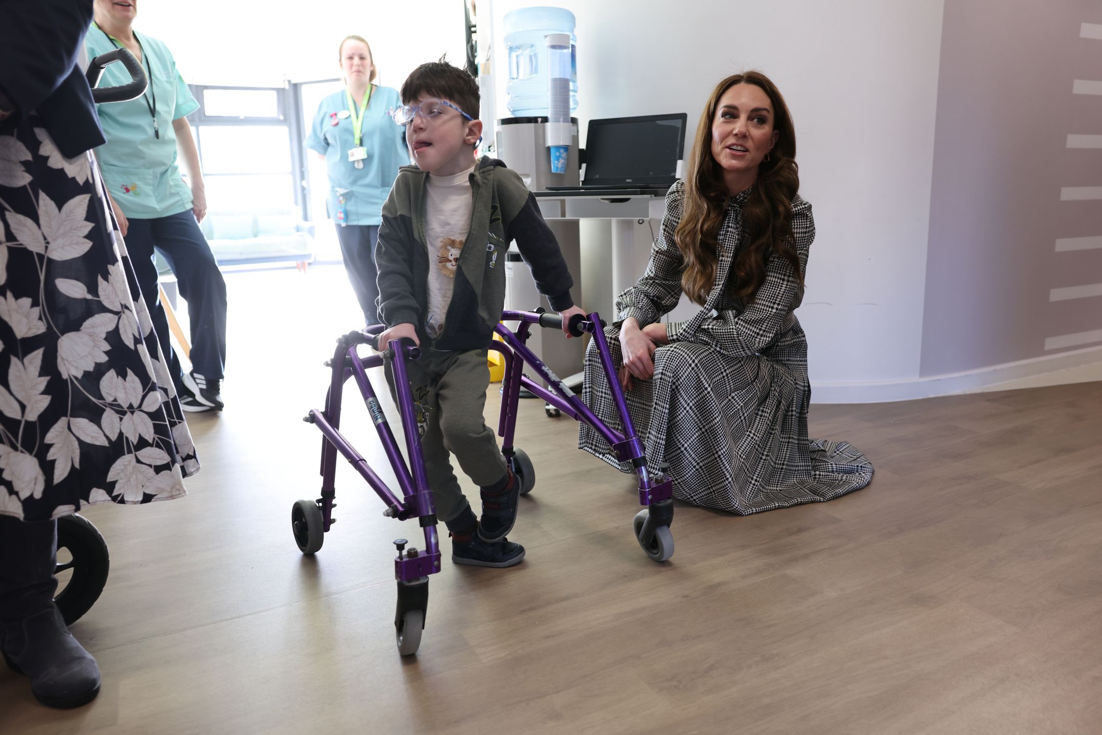 Księżna Kate na spotkaniu w hospicjum dla dzieci