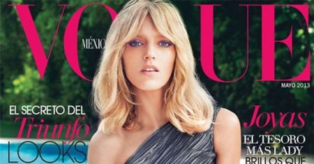 Anja na okładce meksykańskego "Vogue’a"! (FOTO)