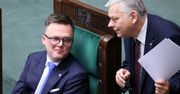 Szymon Hołownia składa życzenia za konsolą DJ-a. Pod postem lawina komentarzy i nawiązanie do posła Suskiego (FOTO)