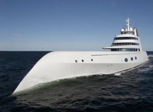 Pierwsze nagranie wnętrza jachtu "A" należącego do rosyjskiego miliardera (wideo)