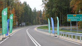 Sośnicowice: Nowa obwodnica nareszcie otwarta! Mieszkańcy czekali na nią aż 14 lat! Droga odciąży mocno zakorkowaną miejscowość